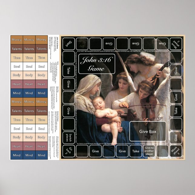 John 3:16 Game Poster (Front)