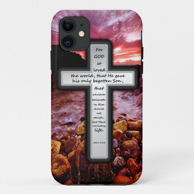 John 3:16 Gifts Case-Mate iPhone Case (Back)