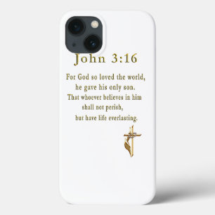 John 3:16 gifts iPhone 13 case