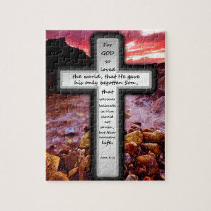 John 3:16 Gifts Jigsaw Puzzle