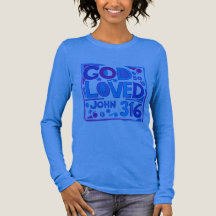John 3:16 God So Loved Vibrant Art