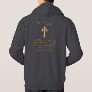 John 3:16 hoodie