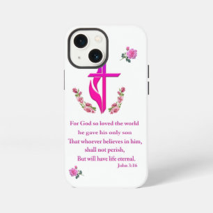 John 3:16 iPhone 13 mini case