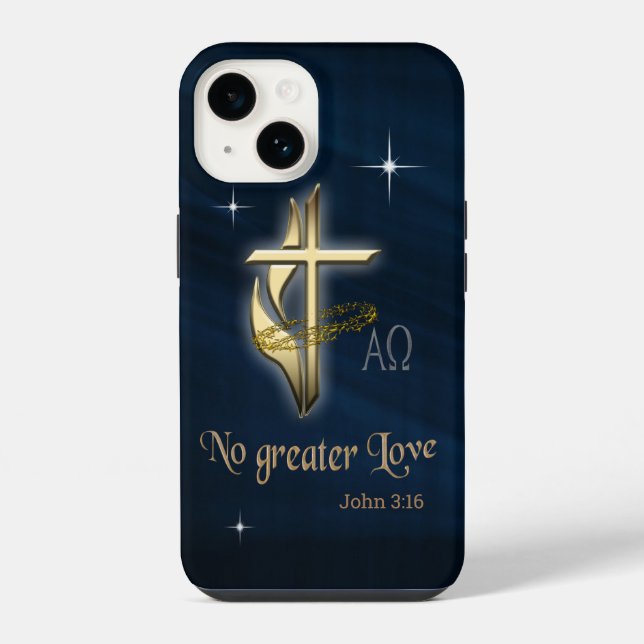 John 3:16 iPhone case (Back)