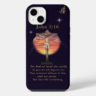 John 3:16 iPhone 14 plus case