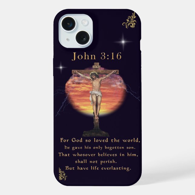 John 3:16 iPhone case (Back)