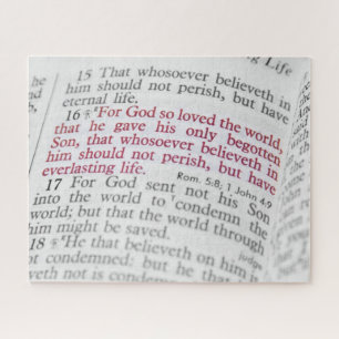 John 3:16 jigsaw puzzle