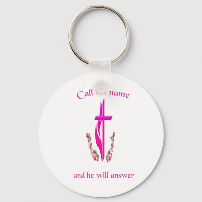 John 3:16 key ring (Front)