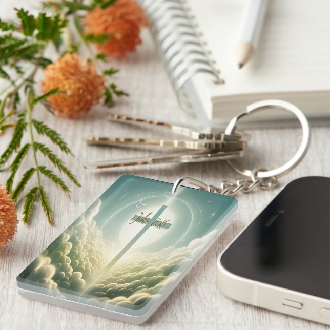 John 3:16 key ring (Front Right)