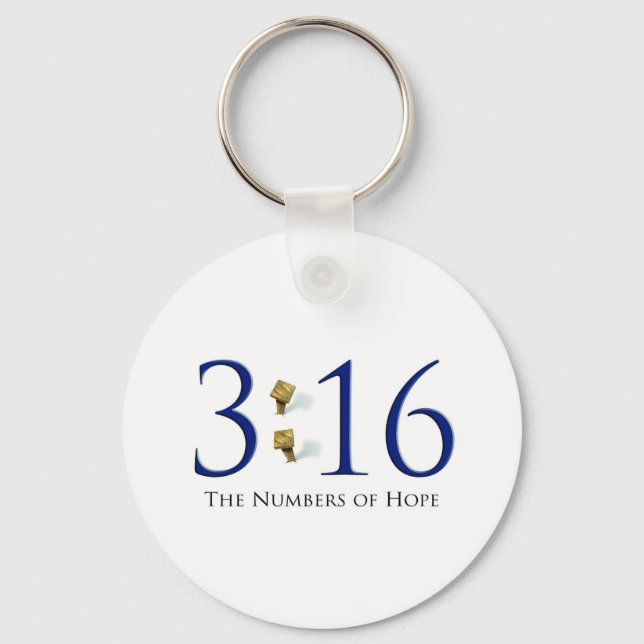 John 3:16 key ring (Front)