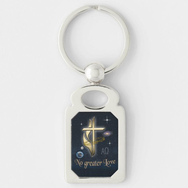 John 3:16 key ring (Front)