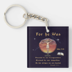 John 3:16 key ring