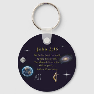 John 3:16 key ring