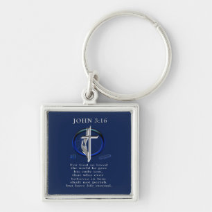 John 3:16 key ring