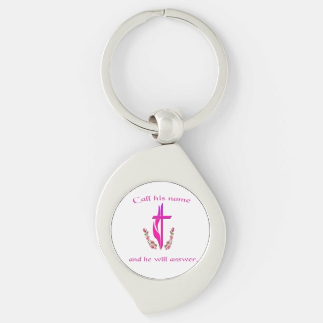 John 3:16 key ring (Front)