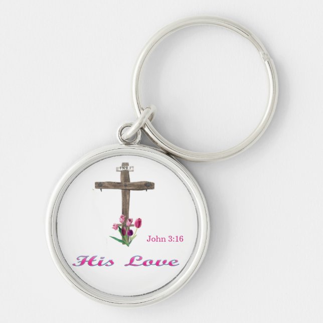  john 3:16 key ring (Front)