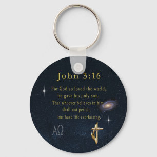 John 3:16 key ring