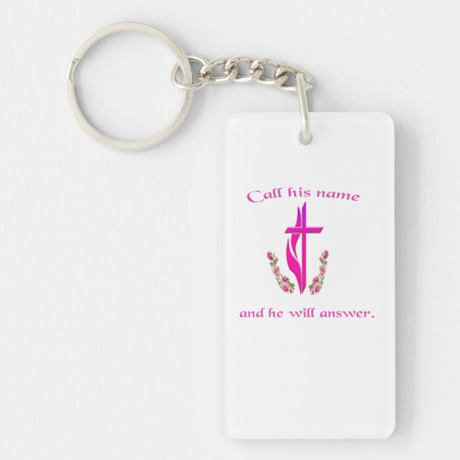 John 3:16 key ring (Front)