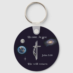 John 3:16 key ring