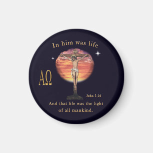 John 3:16 magnet