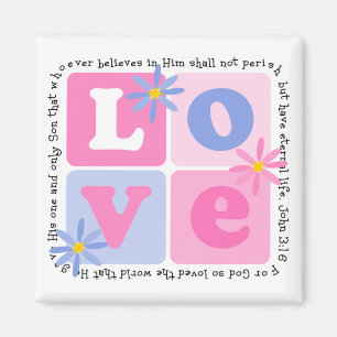 John 3:16 Magnet