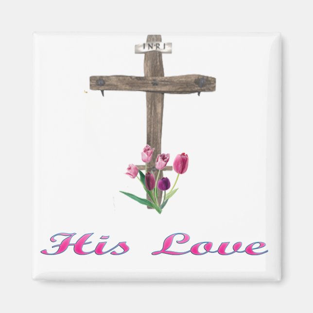  john 3:16 magnet (Front)
