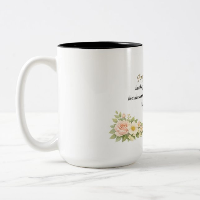 JOHN 3:16 MUG (Left)