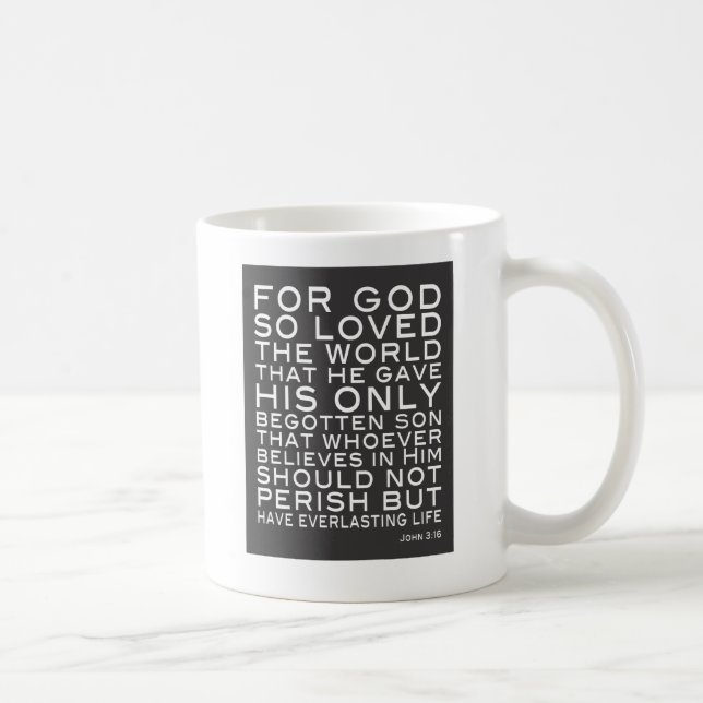 John 3:16 Mug (Right)