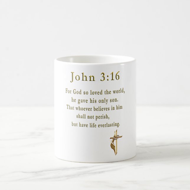 John 3:16 Mugs (Center)