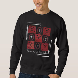 John 3:16 Original Letters for Love Sweatshirt
