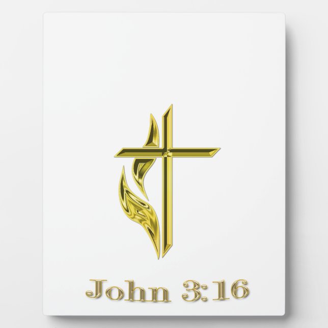 John 3:16 plaque (Front)