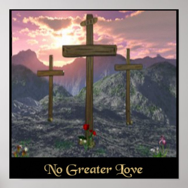 John 3:16 poster (Front)