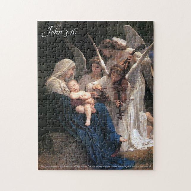 John 3:16 Puzzle (Vertical)