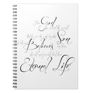 John 3:16 script notebook