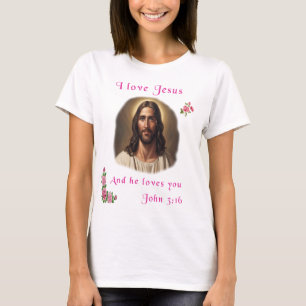 John 3:16 Scripture T-Shirt