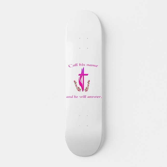 John 3:16 skateboard (Front)