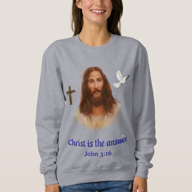 John 3:16 sweatshirt (Front)