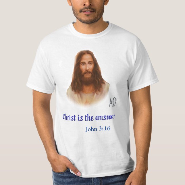 John 3:16 T-Shirt (Front)