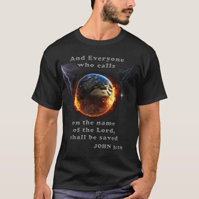 John 3:16 T-Shirt (Front)