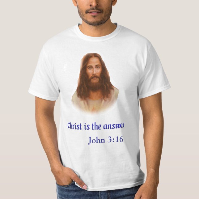 John 3:16 T-Shirt (Front)