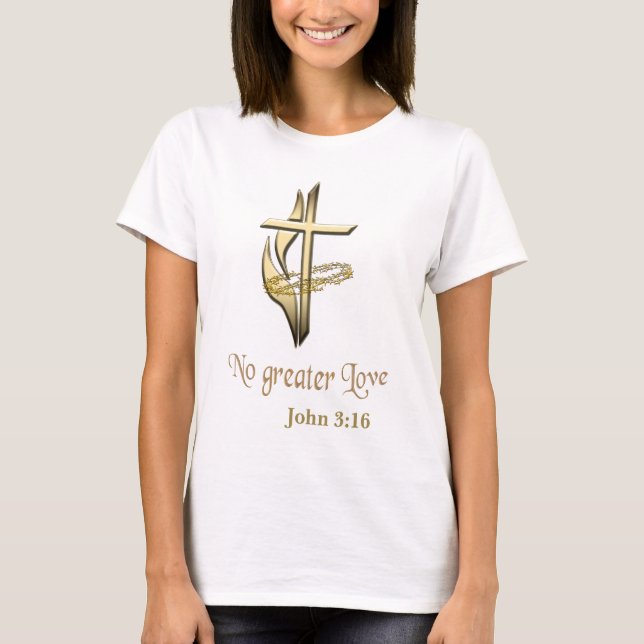  John 3:16 t-shirt (Front)
