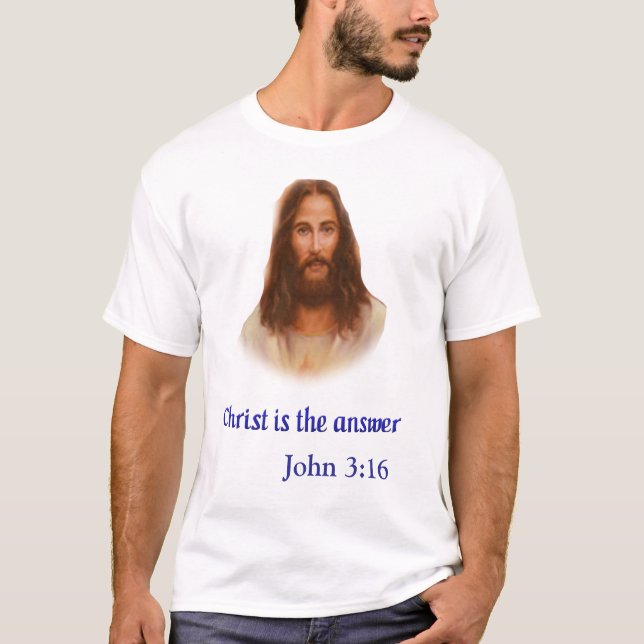 John 3:16 T-Shirt (Front)