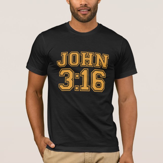 John 3: 16 T-Shirt (Front)