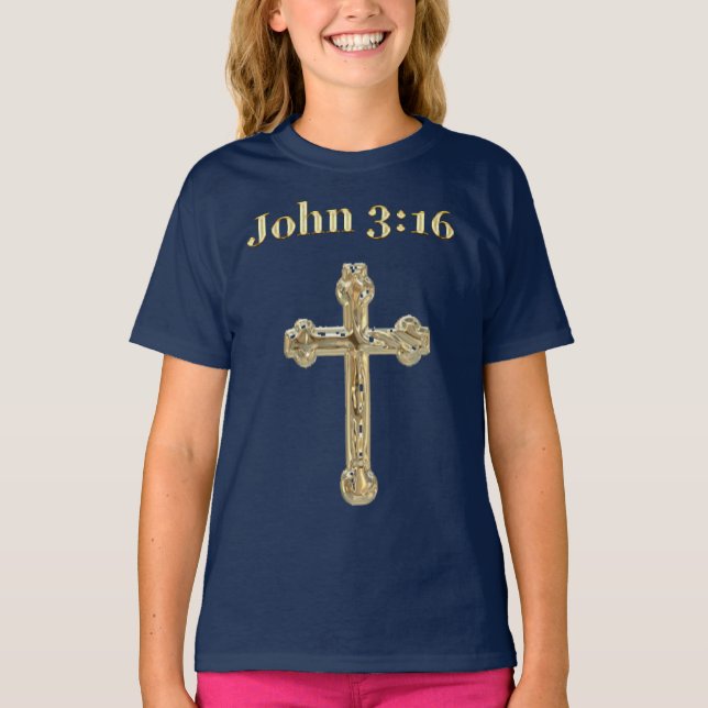 John 3:16 T-Shirt (Front)