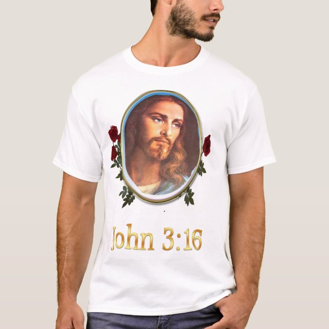 John 3:16 t-shirts (Front)