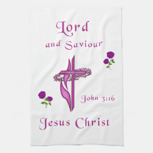 John 3:16 tea towel
