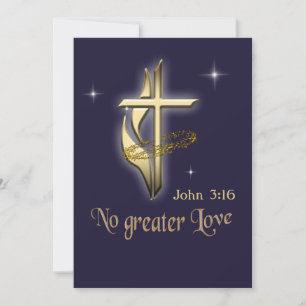John 3:16 thank you card