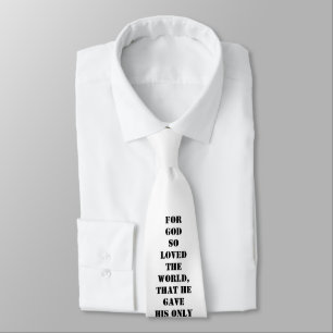 John 3:16 Tie