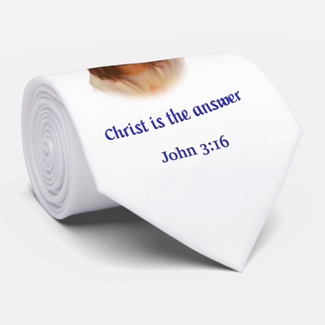 John 3:16 tie (Rolled)