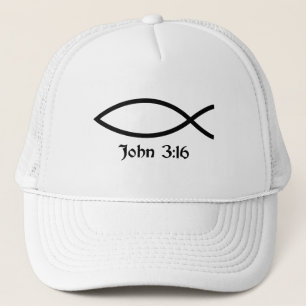 John 3:16 trucker hat